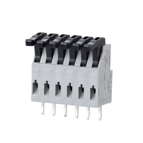 Borne para circuitos impressos - ST024xxHDNC AST024 - METZ CONNECT - de mola / multipolar