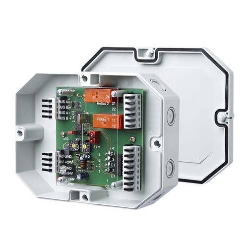 Módulo E/S digital - MR-DIO4/2-IP65 Modbus RTU - METZ CONNECT - MODBUS / com 4 entradas digitais / com saída de relé