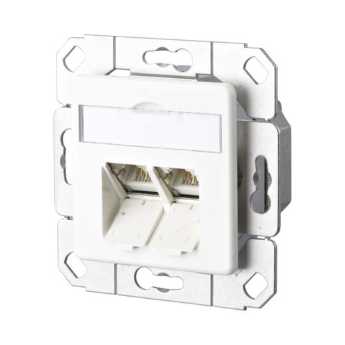 Conector de dados - 130C381102-I - METZ CONNECT - RJ45 / tomada / moldagem sob pressão em zinco