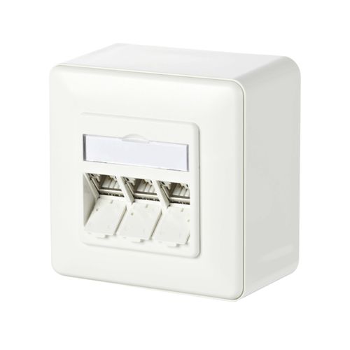 Conector de dados - 130B11D30002-E - METZ CONNECT - RJ45 / moldagem sob pressão em zinco