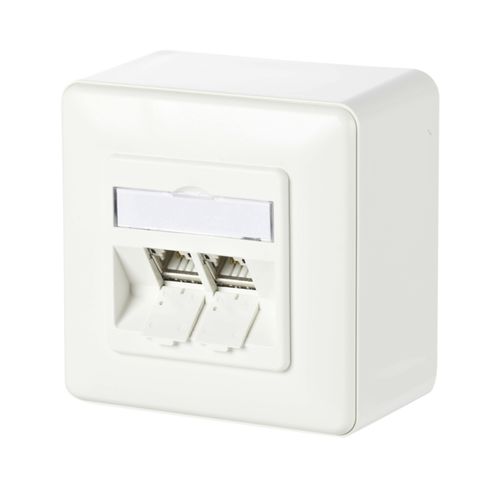 Conector de dados -  130B11D20002-E - METZ CONNECT - RJ45 / tomada / moldagem sob pressão em zinco