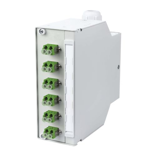 Caixa de emenda de aço -  15024A97606-E - METZ CONNECT - para fibra óptica