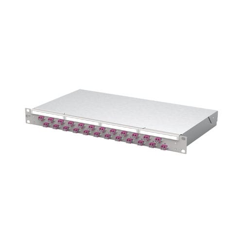 Patch panel 19" - 1504507524-E - METZ CONNECT - de fibra óptica / OM4