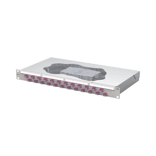 Patch panel 19" - 1504577524-E - METZ CONNECT - de fibra óptica / OM4
