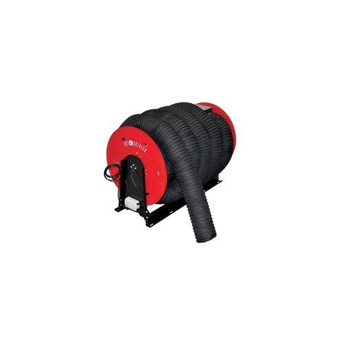 Enrolador de mangueira - ARHM series - AERSERVICE EQUIPMENTS SRL - motorizado / para gases de escape / fixo
