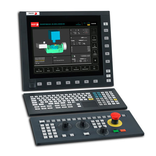 Controle CNC para torno - CNC 8065elite T - FAGOR - compacto