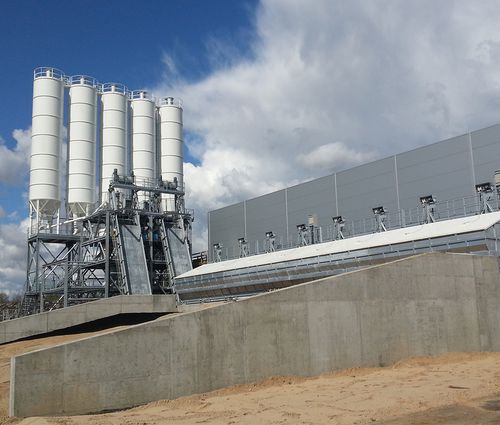 Central de concreto estacionária - CTS - ARCEN ENGENHARIA, S.A.