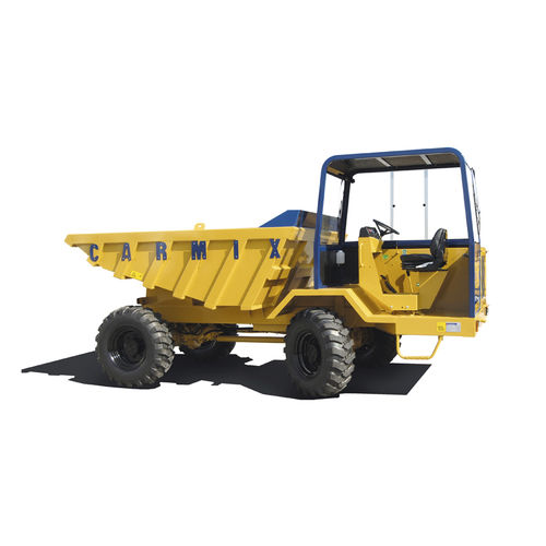 Dumper de rodas - D6 - CARMIX - METALGALANTE - a diesel / de descarga traseira / compacto