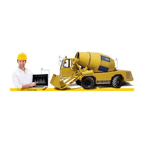 Software de monitoramento - Promix - CARMIX - METALGALANTE - de controle / para estruturas em concreto / em tempo real