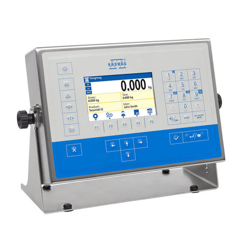 Terminal de pesagem digitais - PUE HX5.EX series  - RADWAG - de parede / de segurança intrínseca / IP68