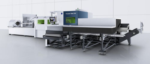 Máquina de corte a laser de fibra - TruLaser Tube 5000 - TRUMPF machines & systems - para metais / de tubos / para móveis metálicos