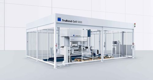 Célula robotizada de dobra - TruBend Cell 5000 Lean Edition - TRUMPF machines & systems - de movimentação / preensora