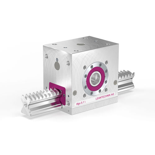 Atuador elétrico - lifgo® SVZ - LEANTECHNIK AG - linear / de pinhão e cremalheira / de engrenagens helicoidais