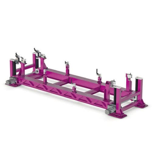 Mesa elevatória de coluna - Hubtisch  - LEANTECHNIK AG - mecânica / estacionária / sob medida