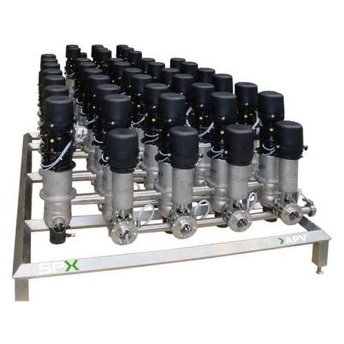Distribuidor manifold para válvula solenoide - DELTA  - APV - multivias / para produtos alimentares