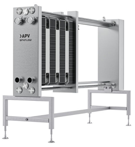 Trocador de calor de placas - FastFrame™ - APV - líquido-líquido / em aço inoxidável / sanitário