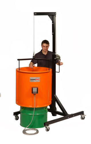 Sistema de elevação mecânico - LMK Thermosafe Ltd - de molduras / para movimentação / para aquecimento por indução