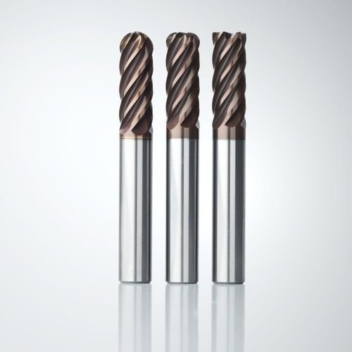 Fresa de ponta redonda - JS720/730 series - SECO TOOLS - com raio / em carboneto sólido / revestida