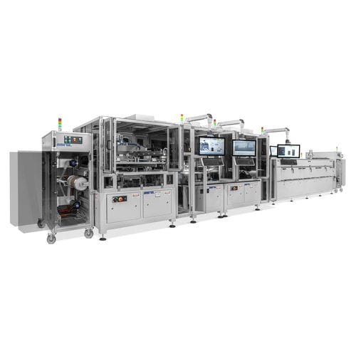 Máquina de serigrafia automática - XCEL series - AUREL Automation Division - monocromática / para eletrônica / programável