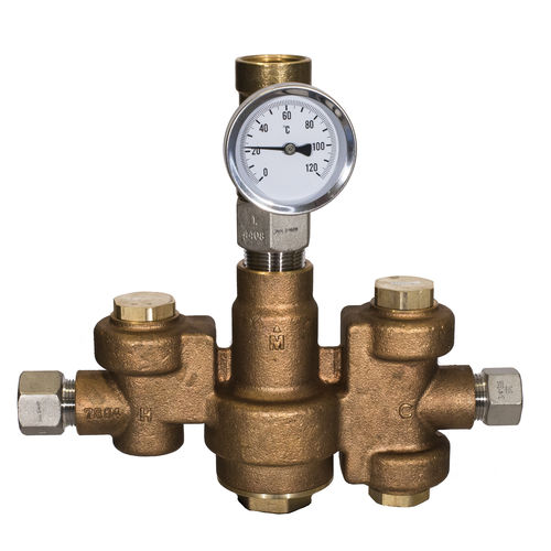 Válvula termostática de mistura - 799 7550 - GIA Premix AB - de regulação / em latão / para água