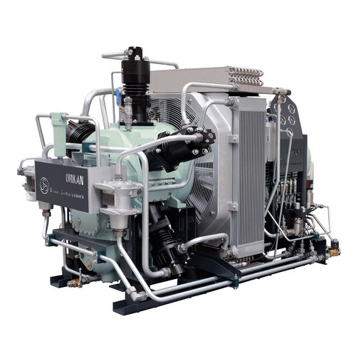 Compressor de alta pressão - Orkan  - J.P. Sauer & Sohn Maschinenbau GmbH - de pistão / de ar / de gás natural