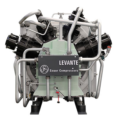 Compressor de pistão - SAUER Levante - J.P. Sauer & Sohn Maschinenbau GmbH - de ar / com motor elétrico / estacionário