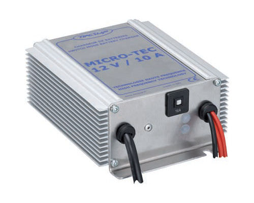 Carregador de bateria fixo - 12 - 24 V, 5 - 10 A | MICRO-TEC - TECSUP - de chumbo-ácido / à prova de água / trifásico