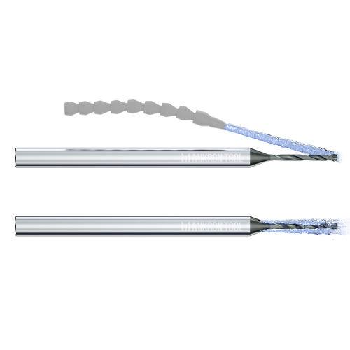 Broca inteiriça - CrazyDrill SST - Mikron Group - para aço inoxidável / de metal duro / com cobalto