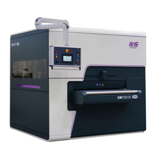 Rebarbadora de arredondar cantos - DM1100 DC EVO  - NS Máquinas Industriais - de esteira / para chapa / automática
