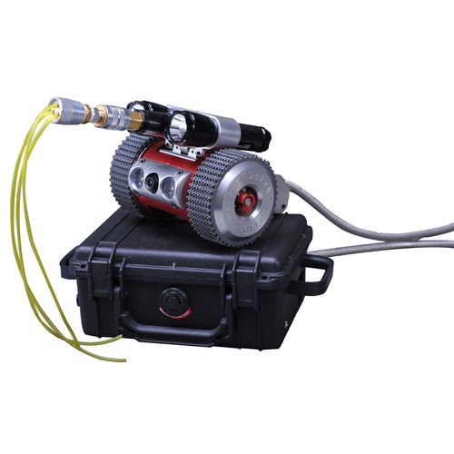 Robô de inspeção de limpeza - ANATROLLER™ ARI-10 - Robotics Design Inc. - para tubulações