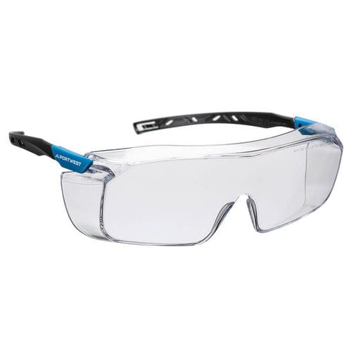 Óculos de proteção UV - PS31  - Portwest Clothing Ltd - em policarbonato / com tratamento antirriscos / leve
