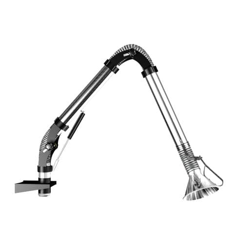 Braço extrator fixo - MiniMan-100  - PLYMOVENT - de parede / para montagem no teto / flexível