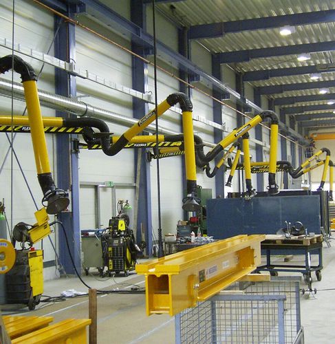 Braço extrator fixo - Multiple arm - PLYMOVENT - flexível
