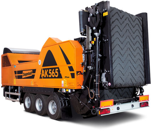 Moinho para resíduos - AK 565 PLUS - Doppstadt - de rolos / móvel / para reciclagem