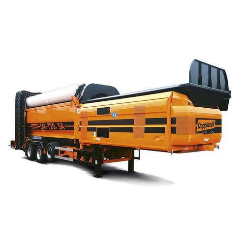Peneira para peneiramento a seco - SM 720.2 SA - Doppstadt - para reciclagem / vibratória / de tambor