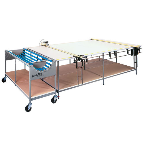 Mesa de corte para tecidos - RM/AA-5000/AA-2000 Series - Polytex - com sistema de corte de pontas