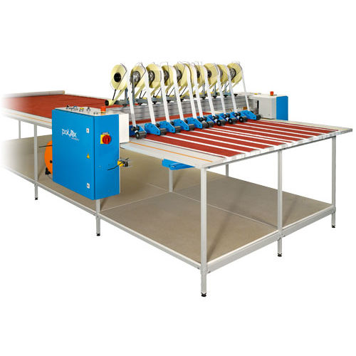 Sistema de instalação automático - KF - Polytex - de fitas / para bordas de tecidos