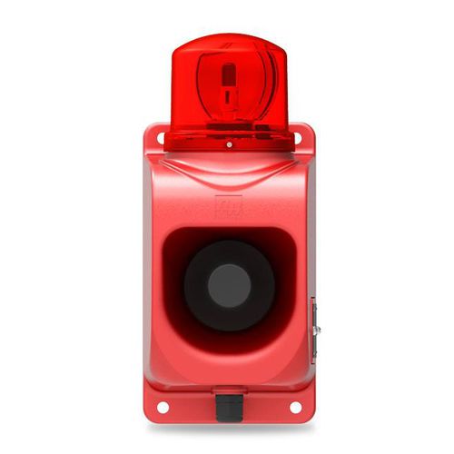 Sinalizador sonoro para alarme de elevada potência - AL11 - Shanghai Nanhua Electronics Company - com luz giratória / resistente à corrosão / à prova de água