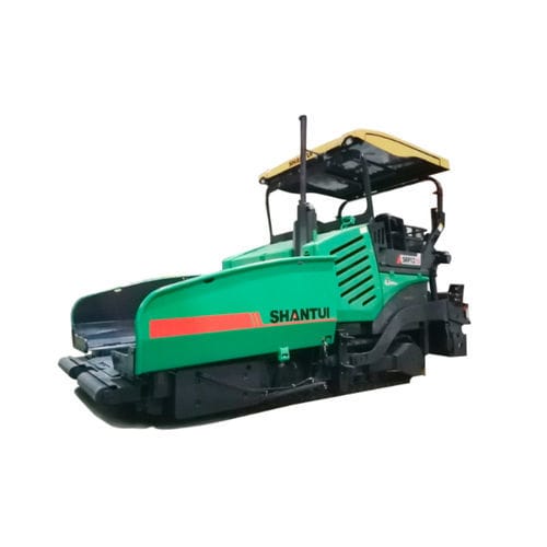 Pavimentadora de asfalto - SRP12-C5 EA - SHANDONG SHANTUI CONSTRUCTION MACHINERY IMP&EXP CO - de esteiras / máquina / para cabo redondo