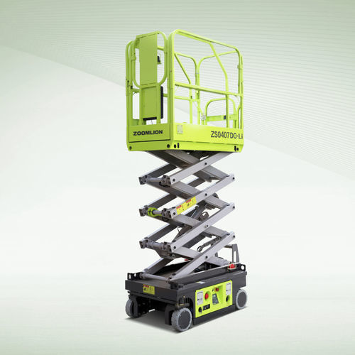 Plataforma elevatória tipo tesoura móvel - ZS0407DC-Li - Zoomlion