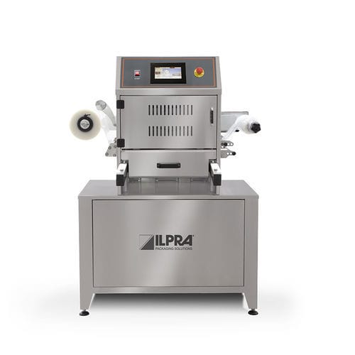 Seladora de bandejas semiautomática - FOODPACK 400 EXTRA - Ilpra S.p.A. - rotativa / para a indústria alimentícia / a vácuo