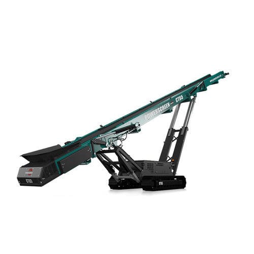 Transportador de esteira - CT65 - Powerscreen - com inclinação ajustável / para manipulação / de esteiras