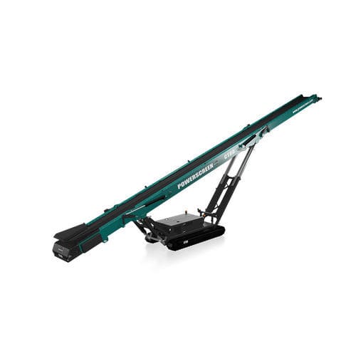 Transportador de esteira - CT80 - Powerscreen - com inclinação ajustável / para manipulação / de esteiras
