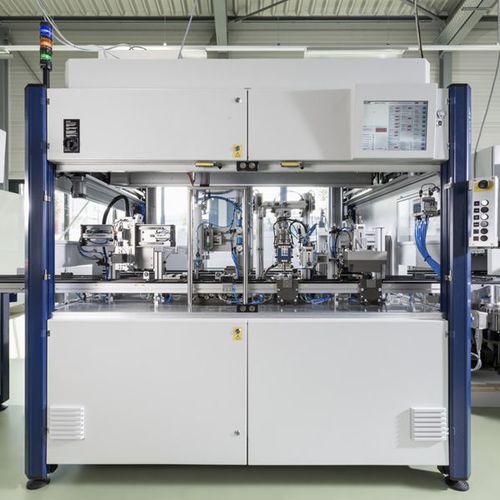 Máquina estacionária de solda por resistência elétrica - Wolf Produktionssysteme GmbH & Co.KG - automática