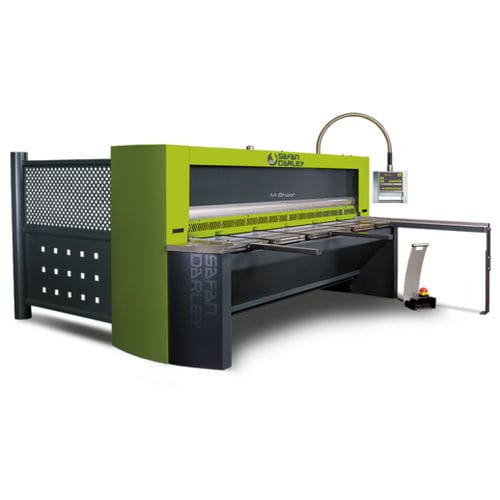 Tesoura eletro-hidráulica - M-shear - SAFAN DARLEY - para chapas / guilhotina / CNC