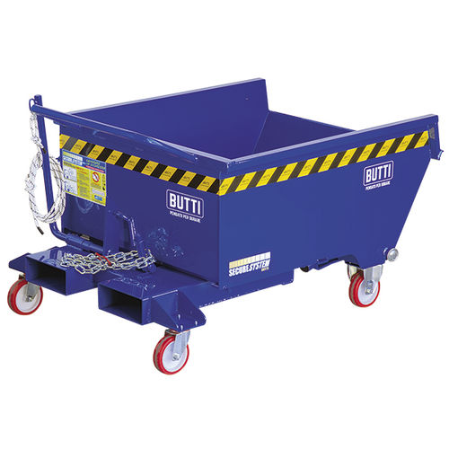 Caçamba basculante para empilhadeira - 750RS - BUTTI - para empilhadeira stacker / com rodas