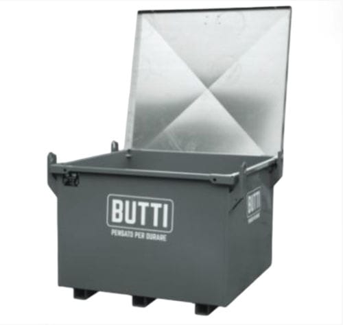 Caixa em zinco - 35 series - BUTTI - industrial / com tampa