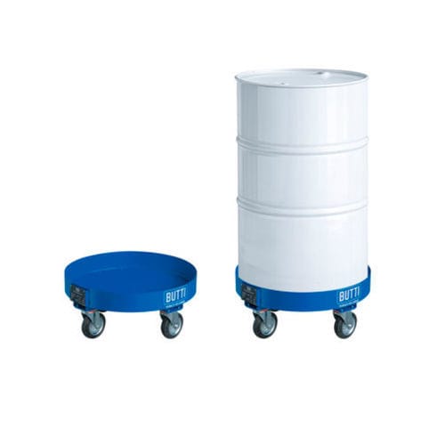 Carro tartaruga circular - 927AT - BUTTI - para serviços pesados / metálico / para tambores