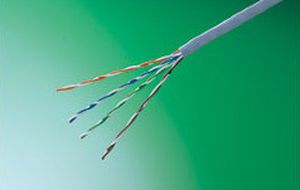 Cabo óptico de dados - EM-DTI-C5e350 - Oki Electric Cable - de par trançado / categoria 5 / sem halogênio