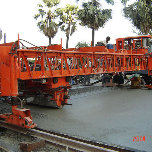 Pavimentadora de concreto - 3.5 - 20 m | Road Paver®  - UNiSTEEL Engineering Works - de rodas / para laje de concreto